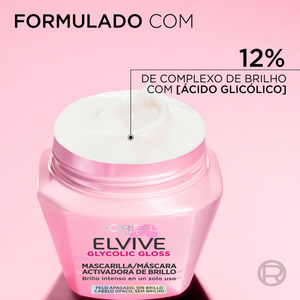 L'Oréal Paris Elvive Glycolic Gloss Máscara 310 ml