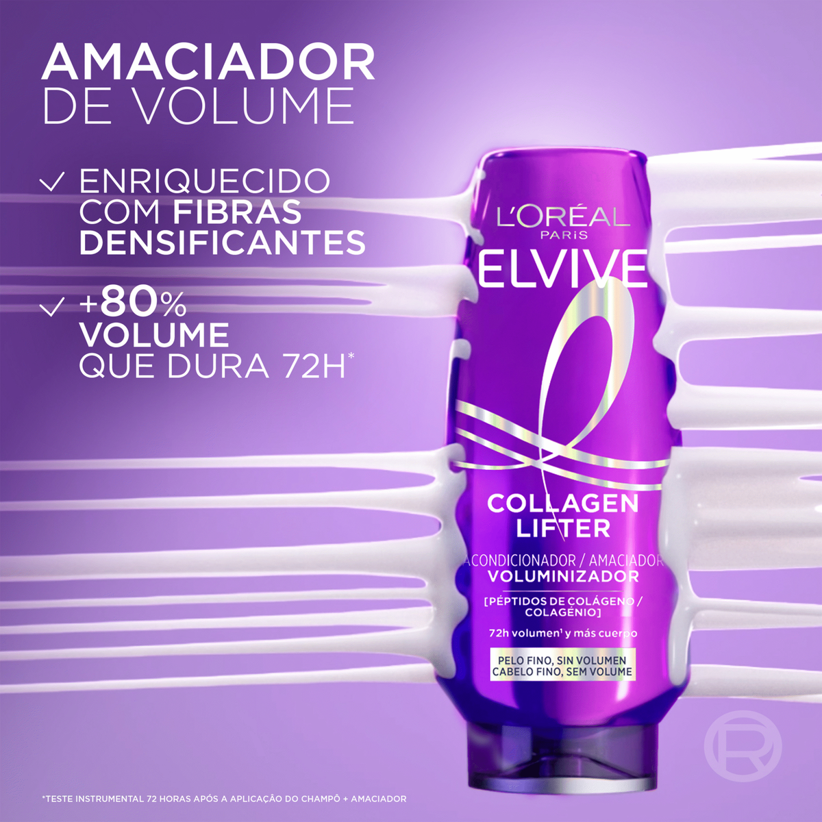 L'Oréal Paris Elvive Collagen Lifter Amaciador 300 ml