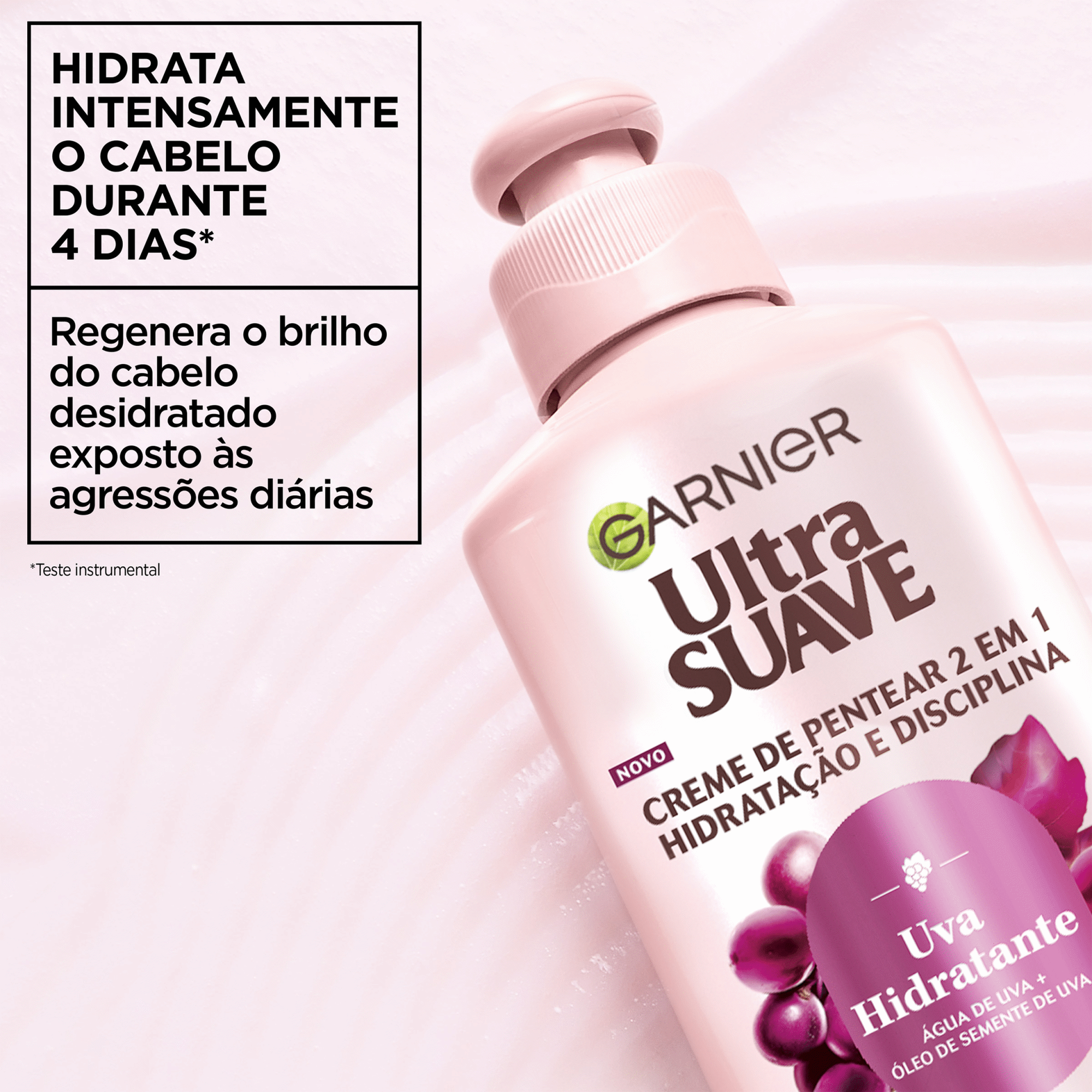 Garnier Ultra Suave Creme de Pentear Uva 200 ml