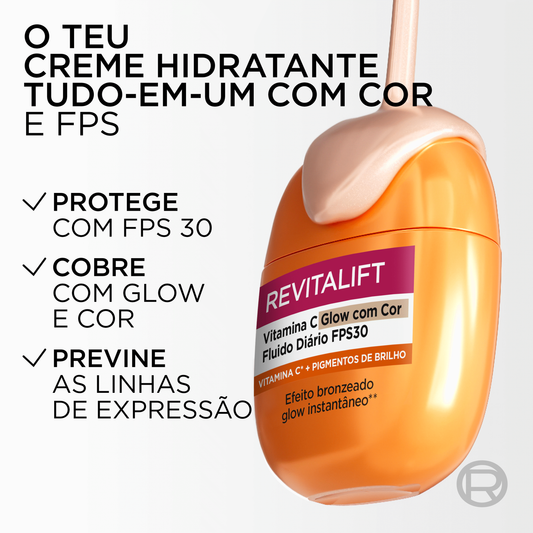 L'Oréal Paris Revitalift Clinical Glow Fluido FPS 30 40 ml