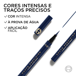 L'Oréal Paris Haute Precision Blue Suede Eyeliner 1 un
