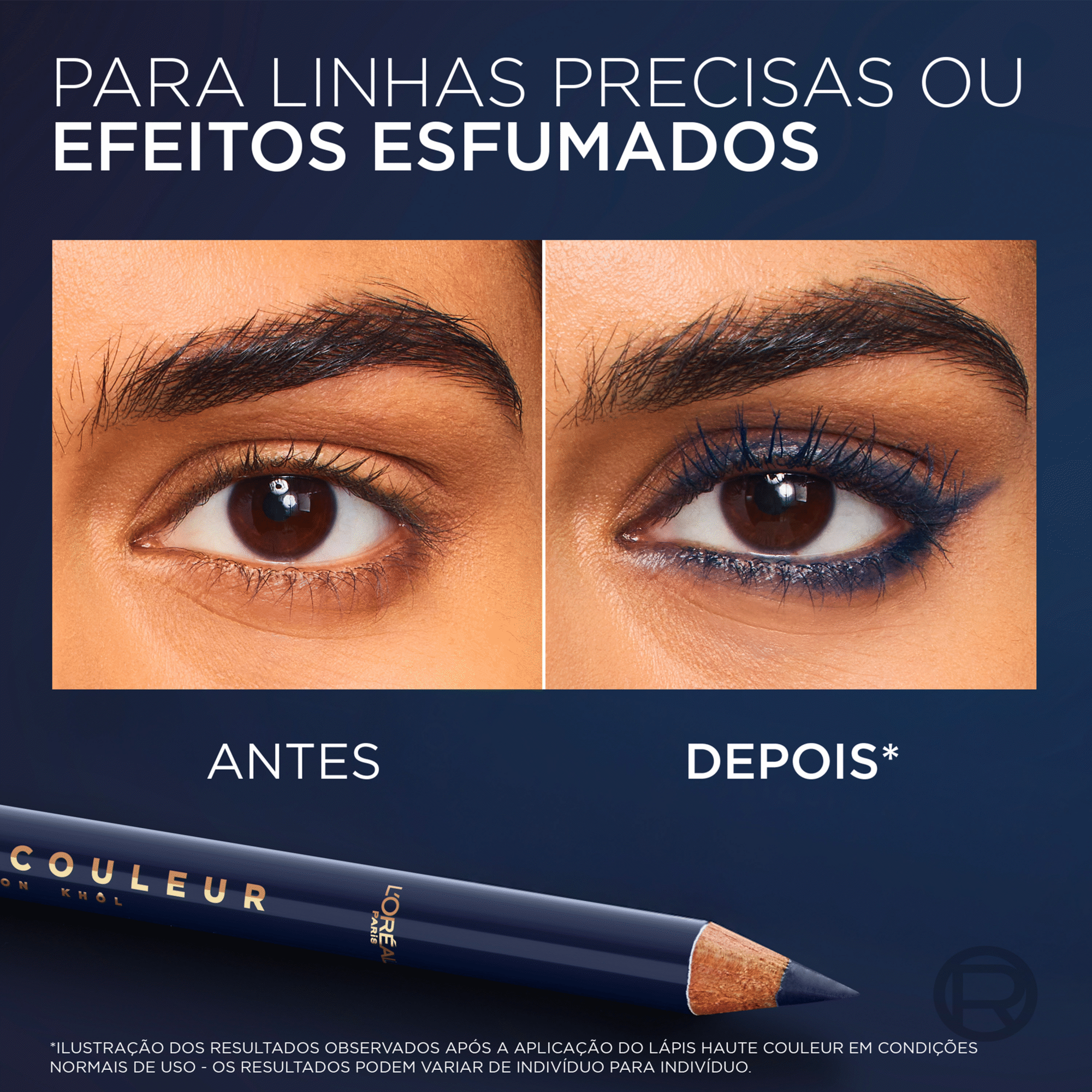 L'Oréal Paris Haute Couleur Khol Eyeliner Bleu Suede 1,2 g