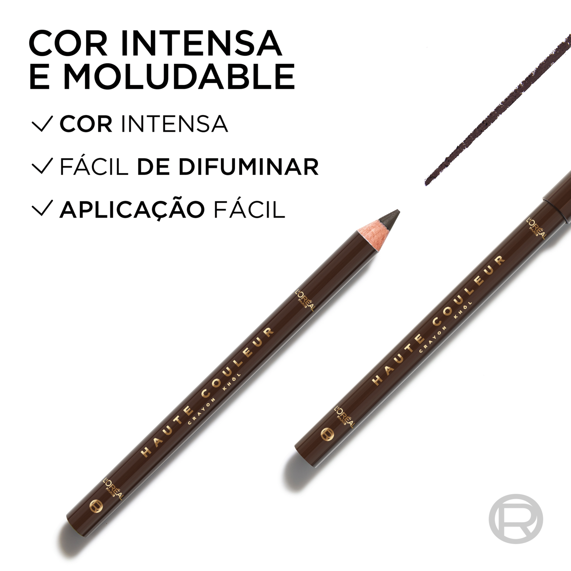 L'Oréal Paris Haute Couleur Khôl Brun Leather 1,2 g
