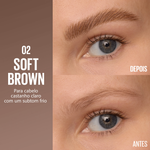 Maybelline New York Brow Insert 2 Soft Brown 1 un