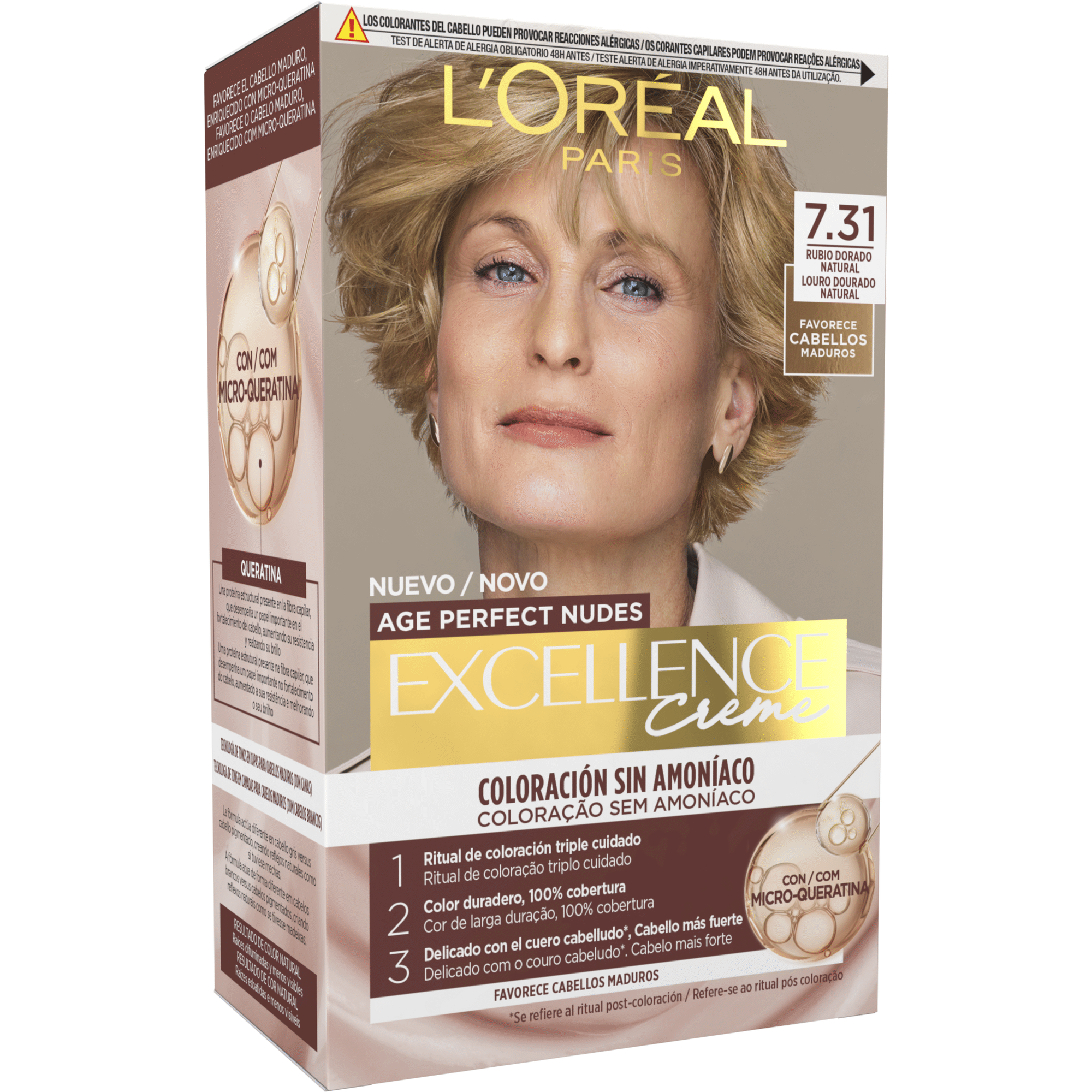 L'Oréal Paris Excellence Age Perfect Nudes 7.31 1 un