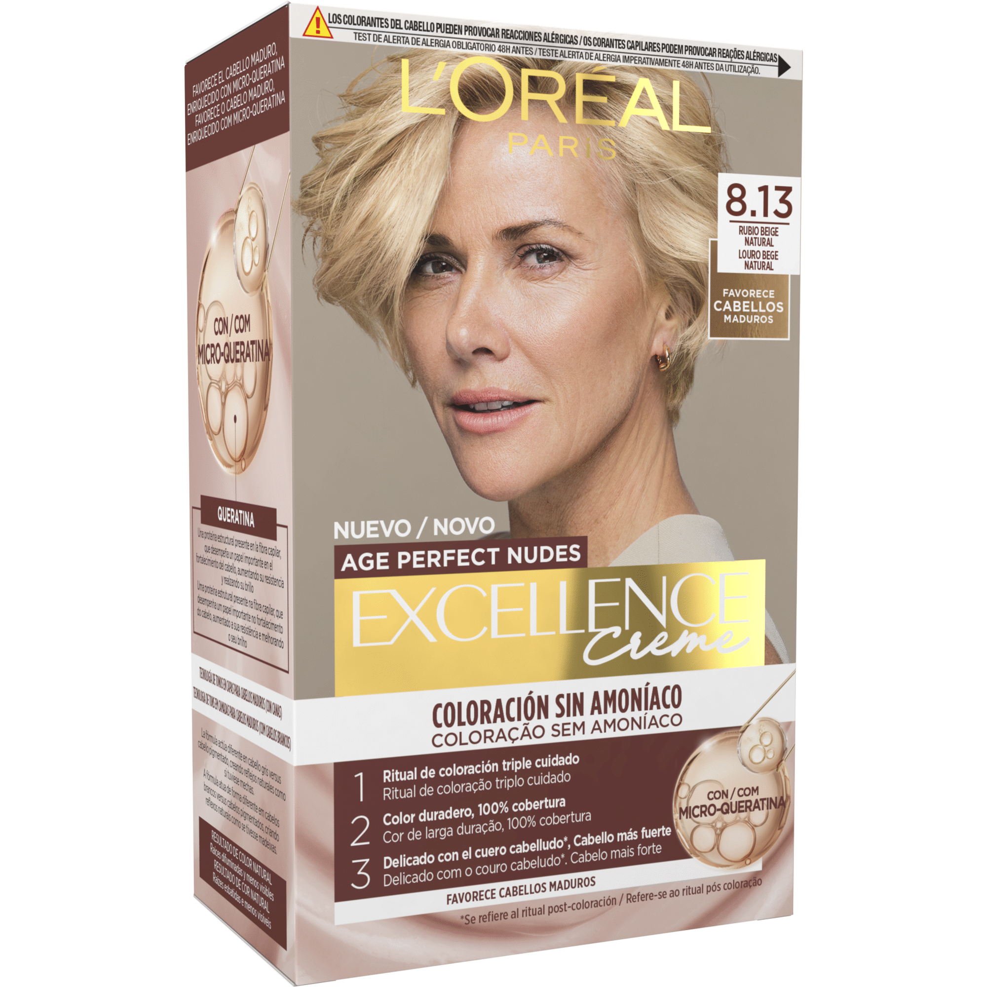 L'Oréal Paris Excellence Age Perfect Nudes 8.13 1 un