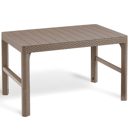 Keter Mesa de Jardim Lyon Cor Cappuccino - Marrom