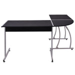 HKH Mesa de Esquina en Forma de L - Negro