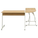 HKH Mesa de Canto em Forma de L - Preto