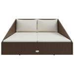 HKH 5 Pcs Conjunto Jantar P/ Jardim Vime Pe e Vidro Temperado - Preto