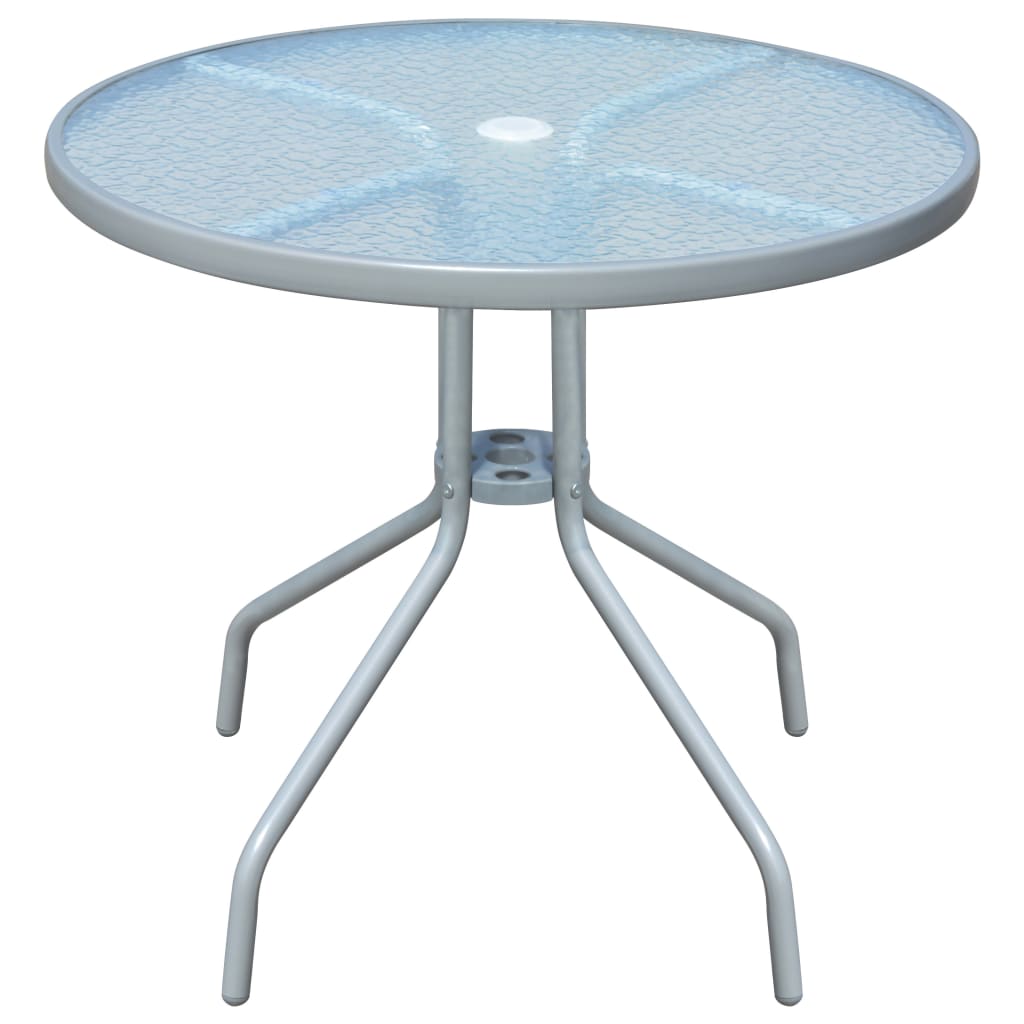 HKH Mesa de Bistrô Aço - Cinzento