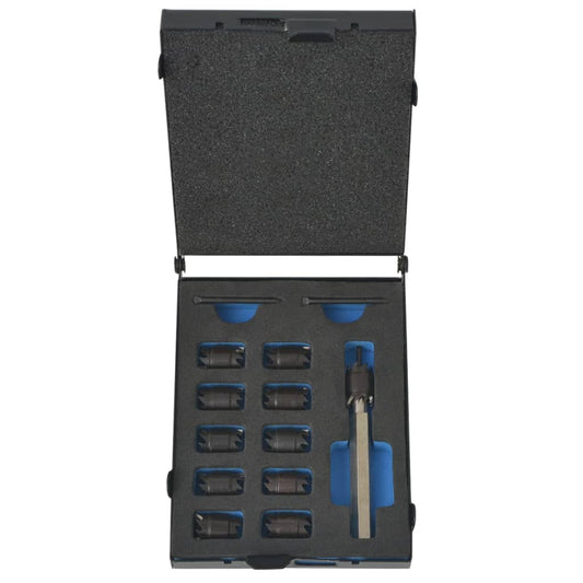 Juego de brocas para soldadura por puntos HSS HKH - 13 piezas