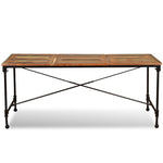 HKH Mesa de Jantar em Madeira Maciça Reciclada 180 Cm