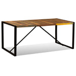 HKH Mesa de Jantar Madeira Reciclada Maciça 180 Cm