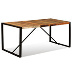 HKH Mesa de Jantar Madeira Reciclada Maciça 180 Cm