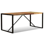 HKH Mesa de Jantar Madeira Reciclada Maciça 180 Cm