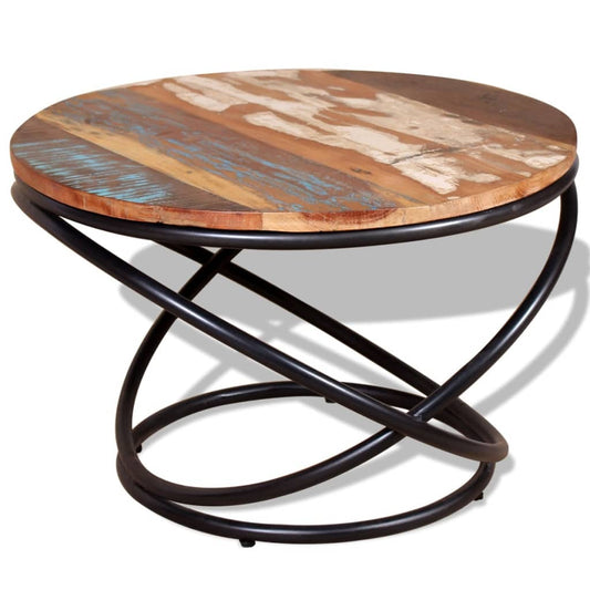 Mesa de centro HKH de madera maciza reciclada