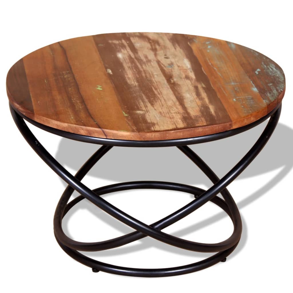 Mesa de centro HKH de madera maciza reciclada