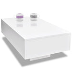 HKH Mesa de Centro, Brilhante - Branco