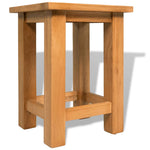 Mesa Auxiliar de Roble Macizo HKH
