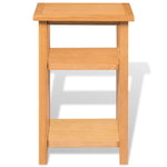 Mesa Auxiliar HKH con Revistero de Roble Macizo