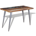 HKH Mesa de Jantar Madeira Reciclada Maciça