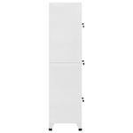 HKH Taquilla con 3 Compartimentos - 38x45x180 Cm