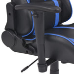 HKH Cadeira Escritório Reclinável Estilo Corrida com Apoio Pés - Azul