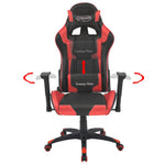 HKH Silla de Oficina reclin. Estilo Racing Piel Artificial - Rojo