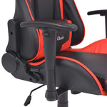 HKH Silla de Oficina reclin. Estilo Racing Piel Artificial - Rojo