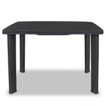HKH Mesa de Jardim Plástico - Antracite