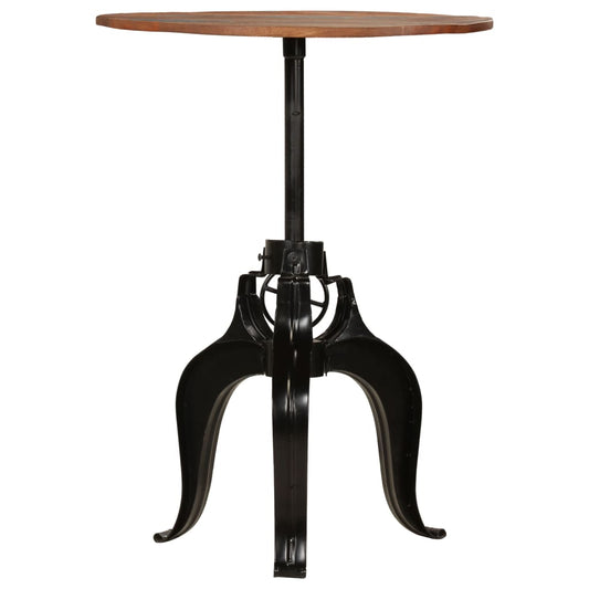 HKH Mesa de Bar em Maciça 75x(76 - 110) Cm em Madeira Recuperada