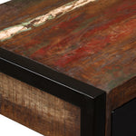 Mesa HKH con 2 cajones de madera maciza recuperada