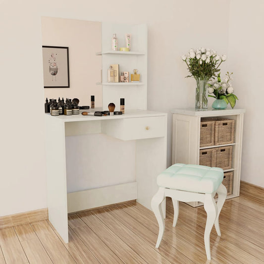 HKH Toucador em Aglomerado - 75x40x141 Cm - Branco