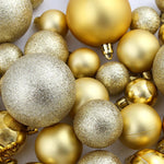 HKH Conjunto de 100 Bolas de Natal - Dourado