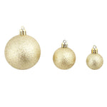 HKH Conjunto de 100 Bolas de Natal - Dourado