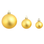 HKH Conjunto de 100 Bolas de Natal - Dourado