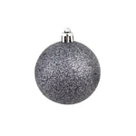 HKH Conjunto de 100 Bolas de Natal - Cinzento/Branco