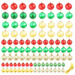 HKH Conjunto de 100 Bolas de Natal - Vermelho/Dourado/Verde