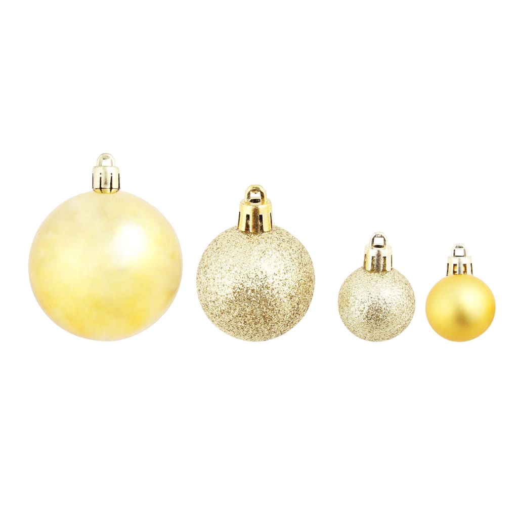 HKH Conjunto de 100 Bolas de Natal - Vermelho/Dourado/Verde