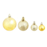 HKH Conjunto de 100 Bolas de Natal - Vermelho/Dourado/Verde