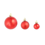 HKH Conjunto de 100 Bolas de Natal - Vermelho/Dourado/Verde