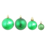 HKH Conjunto de 100 Bolas de Natal - Vermelho/Dourado/Verde