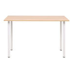 HKH Mesa de Jantar Cor e Branco em Carvalho