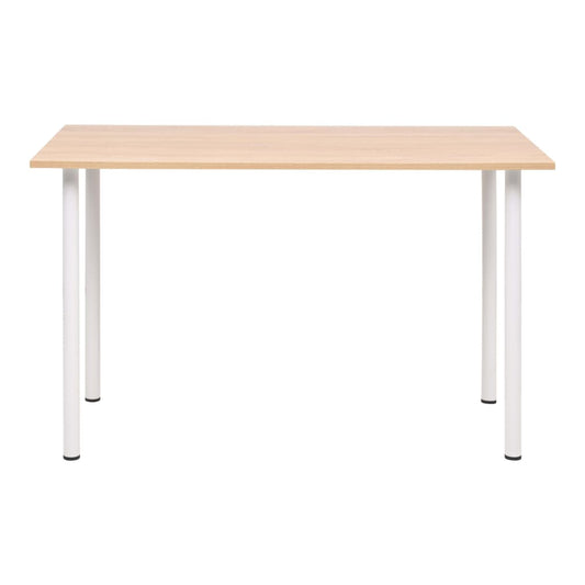 HKH Mesa de Jantar Cor e Branco em Carvalho