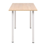 HKH Mesa de Jantar Cor e Branco em Carvalho