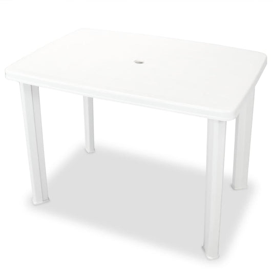 HKH Conjunto Bistrô 3 Pcs Plástico - Branco