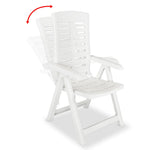 HKH Conjunto Bistrô 3 Pcs Plástico - Branco