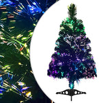 HKH Árvore de Natal Artificial Fibra Óptica - Verde