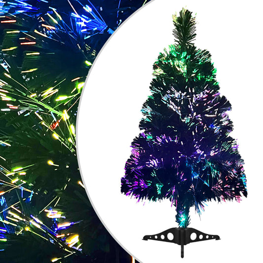 HKH Árvore de Natal Artificial Fibra Óptica - Verde